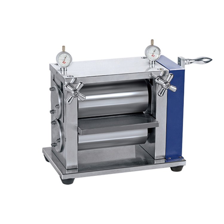 手動立式對輥機100mm(寬度可定制）